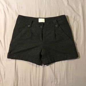Black and grey shorts